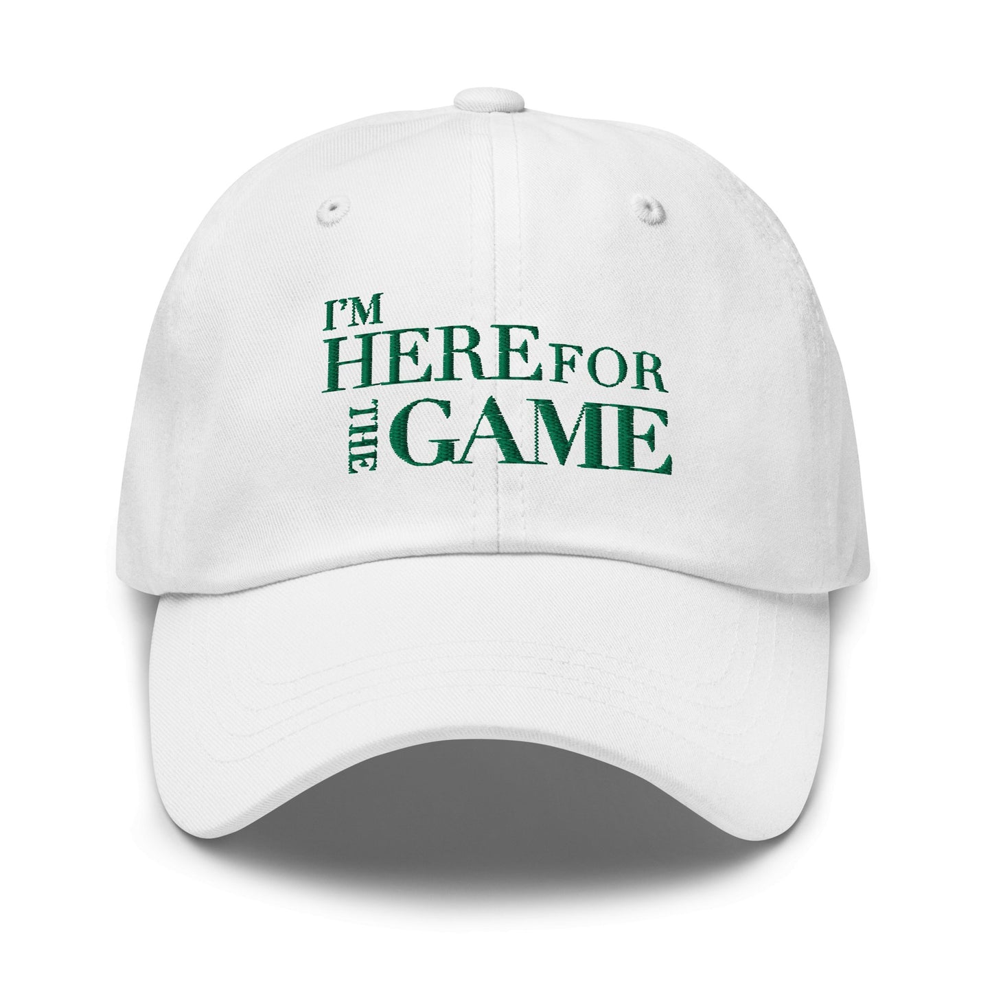 Green Logo Hat - I’m Here For The Game