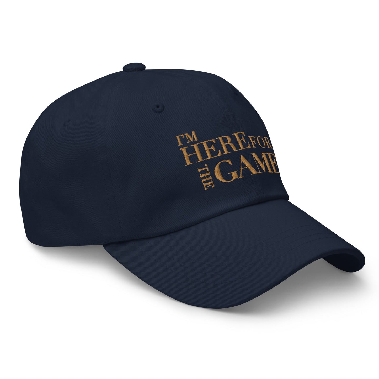 Old Gold Logo Hat - I’m Here For The Game