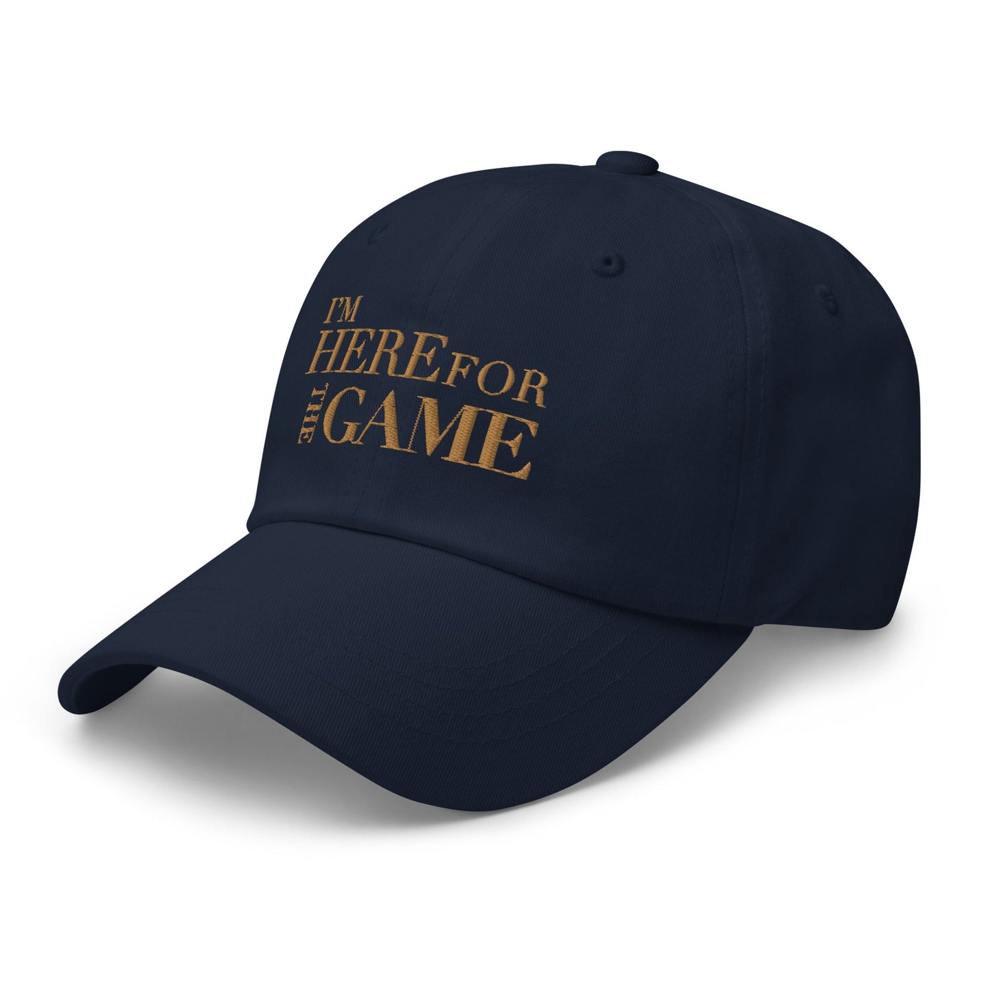 Old Gold Logo Hat - I’m Here For The Game