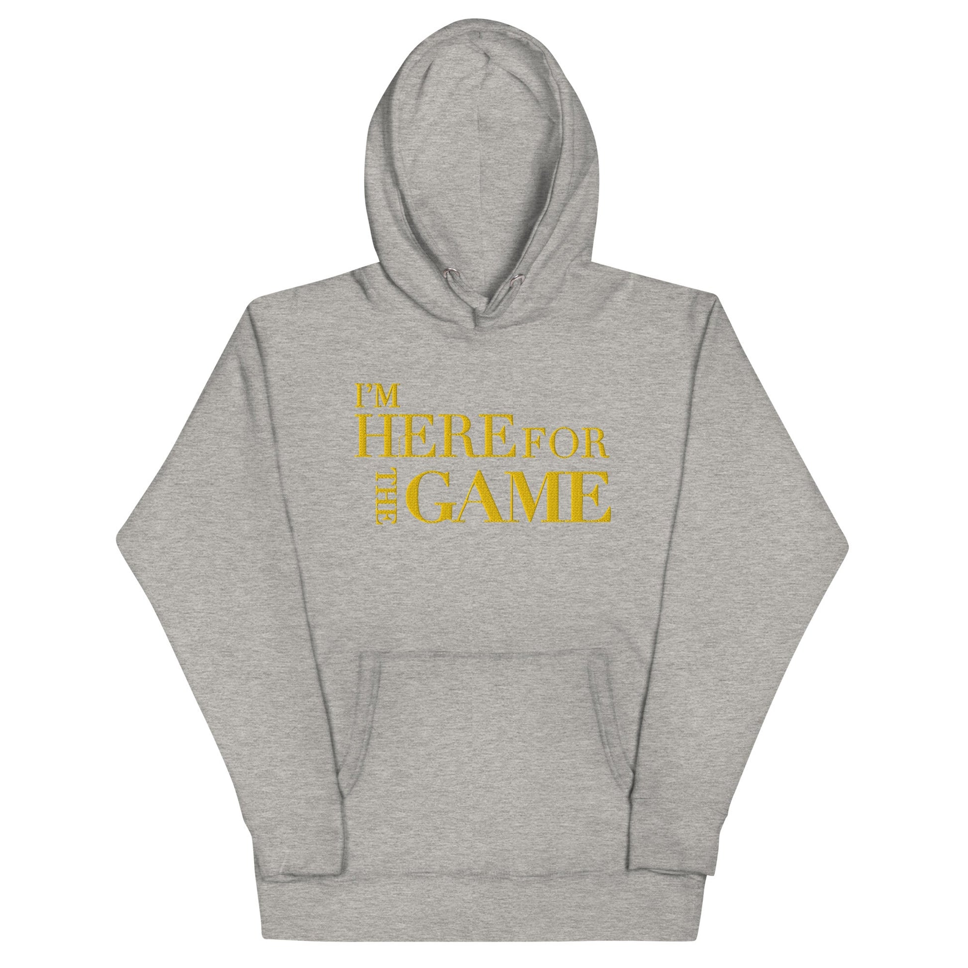 Gold Logo Hoodie - I’m Here For The Game